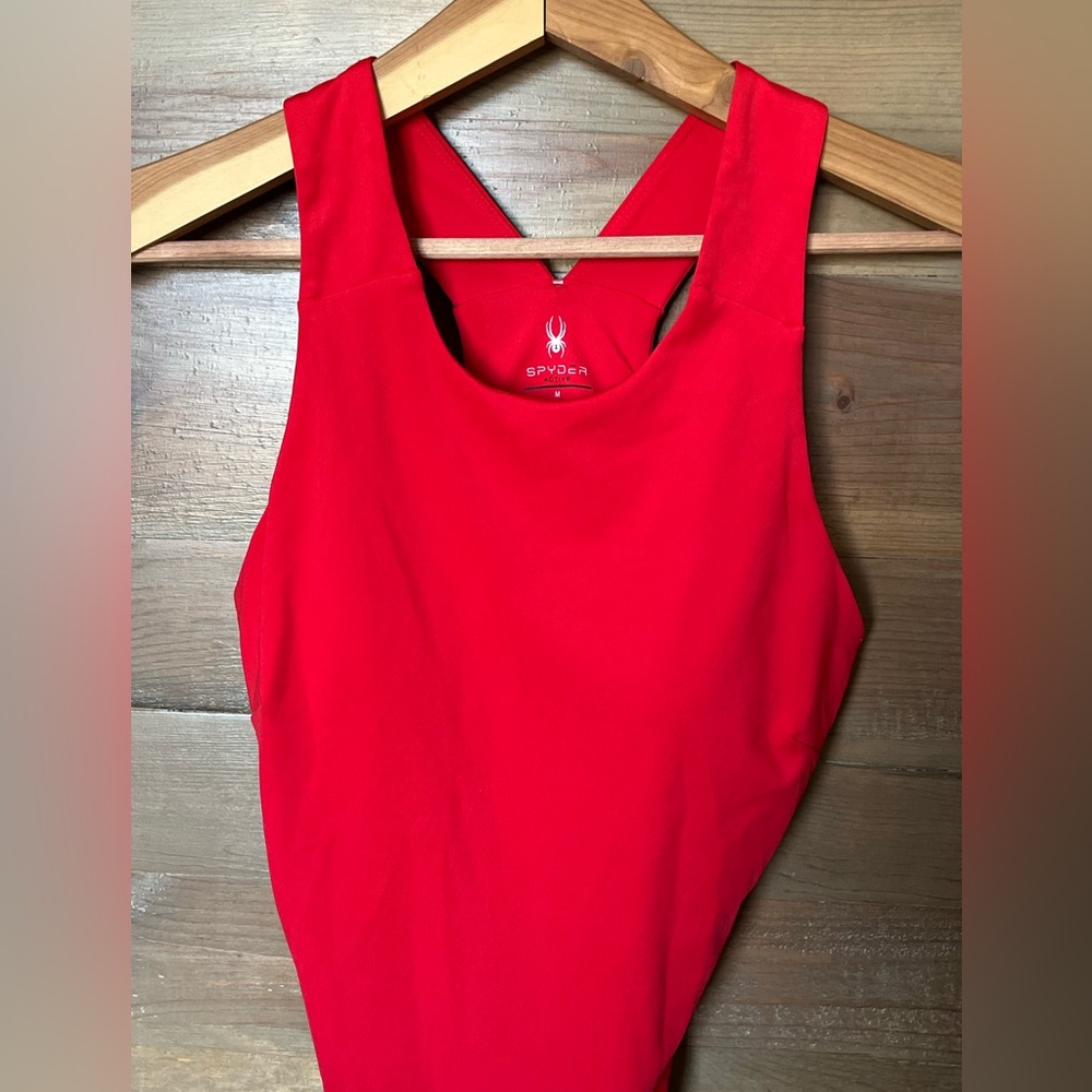 Spyder Women's Bright Red Racerback Tank